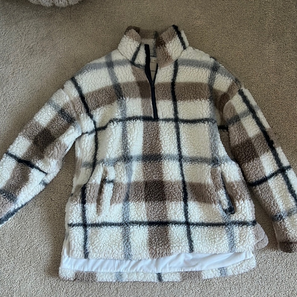 Dry Goods Quarter Zip Sherpa